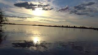 Rio Tejo em fim de tarde - Aldeia de Escaroupim   (Salvaterra de Magos)