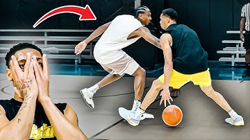 We Lined Up The SHIFTIEST Hooper vs Former NBA Pro & Things Got FILTHY... Scar/Bruce vs Melvin/Tra