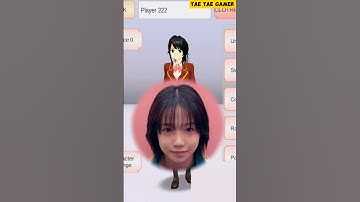 Tutorial Squid Game Player 222 in SAKURA School Simulator #shorts #tiktok #trending #squidgame2
