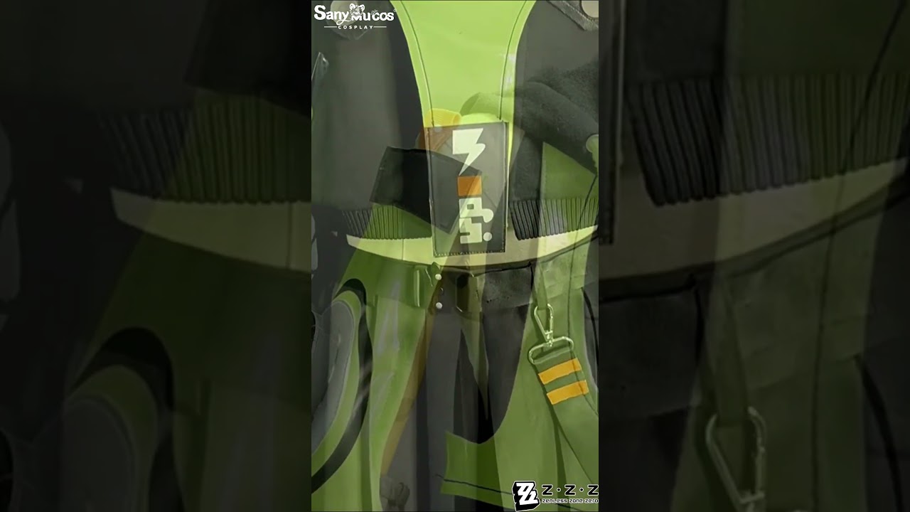 【SanyMuCos】Zenless Zone Zero Anby Demara Cosplay Costume Detail Show