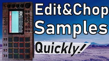 Akai Mpc Live Tutorial (One/X/Touch)- Quick Way to Chop&Edit Samples!