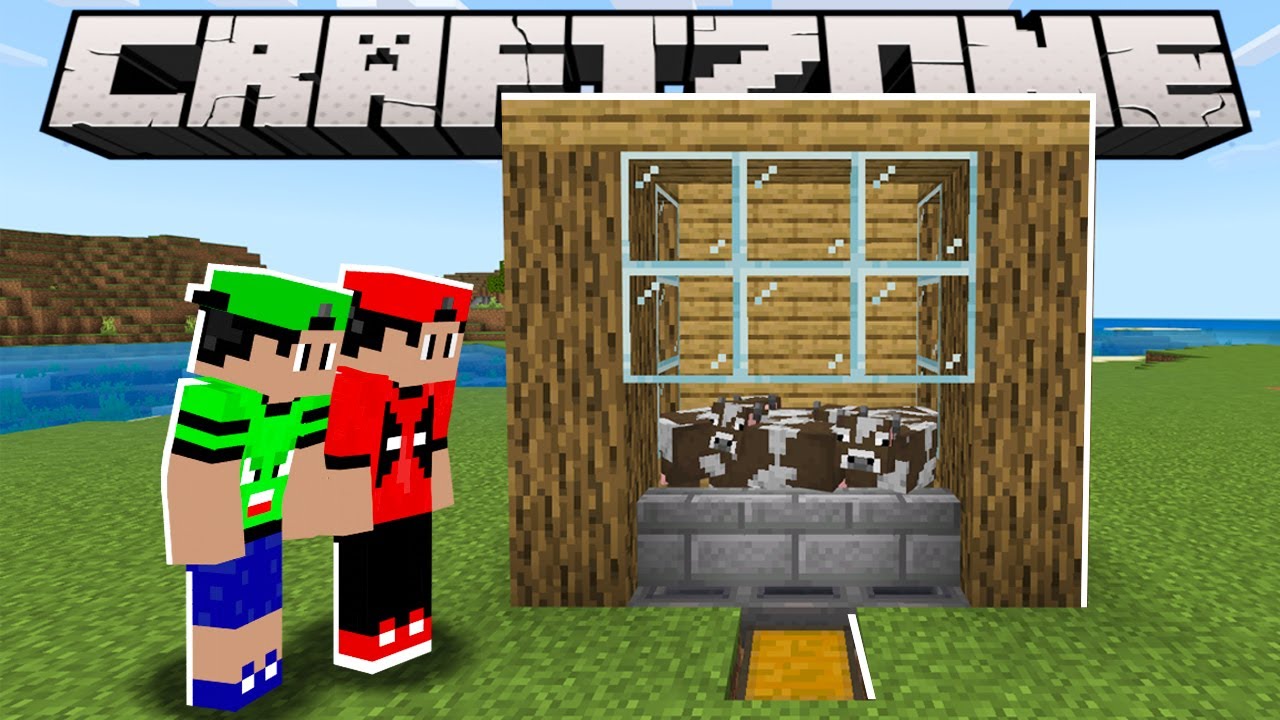 melhor-farm-de-vaca-no-minecraft-bedrock-craft-zone-4-youtube