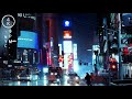 NYC 9 p.m. Snow - Manhattan, New York 4K ASMR