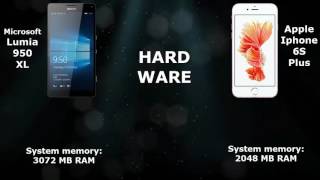 Apple iPhone 6s Plus vs Microsoft Lumia 950 XL Specification Comparison