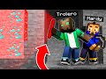 MINECRAFT pero TENEMOS OBJETOS PROHIBIDOS DE HACKER! 😂😱