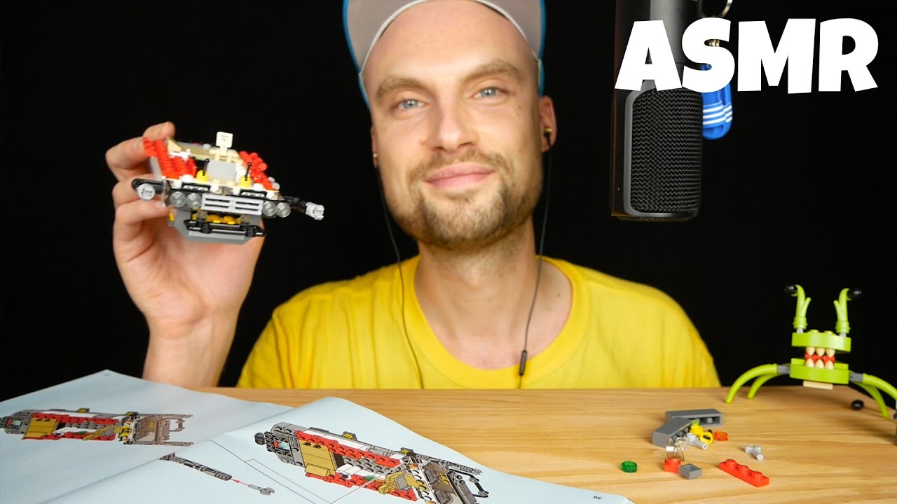 ASMR LEGO Weltraum Rover bauen 👾👨‍🚀 PT. 1 (ASMR Deutsch)