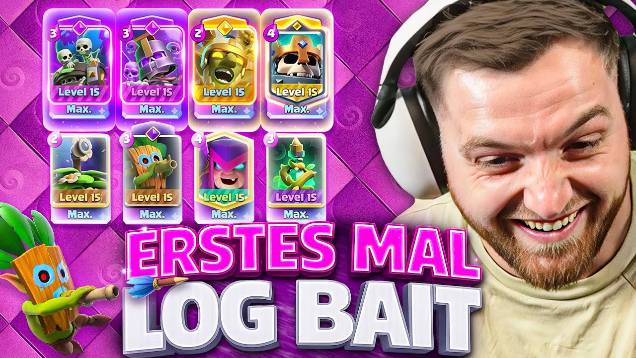 🤯😨Dieses LOG BAIT DECK ZERSTÖRT gerade ALLES in CLASH ROYALE