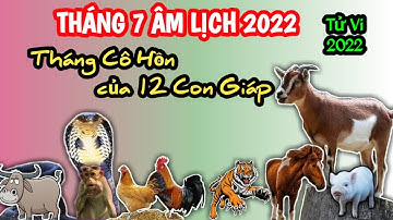Tử Vi Tháng 7 Âm Lịch 2022 của 12 Con Giáp @Luangiai12congiap