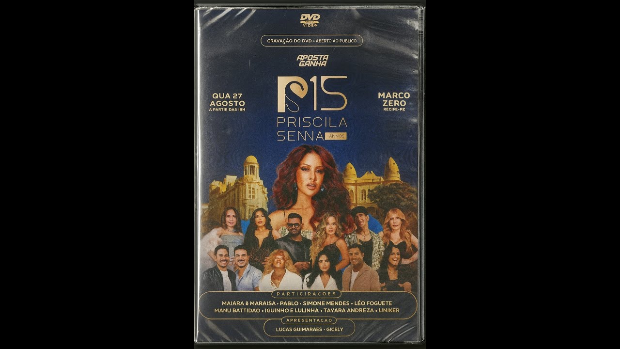 DVD💿 Show de Priscila Senna No Marco Zero