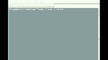 Audio Capture with FFmpeg (ALSA)