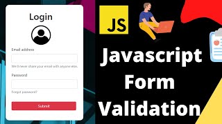 🔴Form Validation Using Javascript || Login Form
