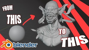 Goblin Speed Sculpt in Blender | From 3 Hours to 12 Minutes!