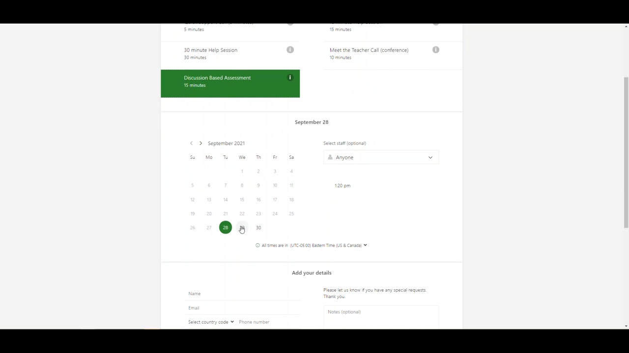 How to book an appointment - YouTube