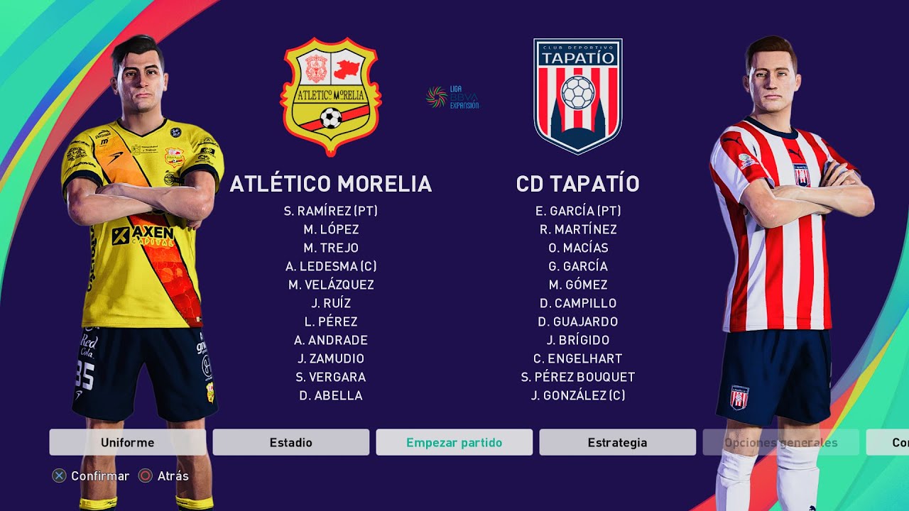 ATLETICO MORELIA VS TAPATIO/ SIMULACIÓN FINAL IDA C2023/ PES 2021 / PS4