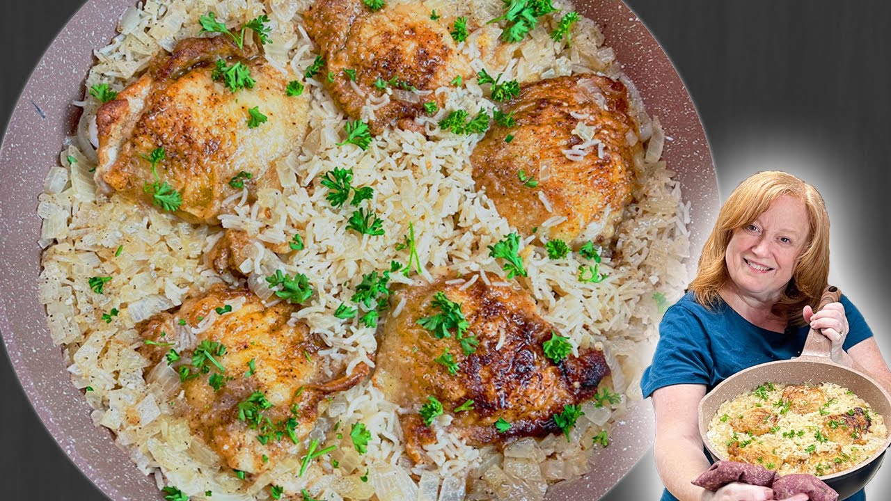 ONE PAN SEARED CHICKEN and RICE for the PERFECT WEEKNIGHT MEAL YouTube