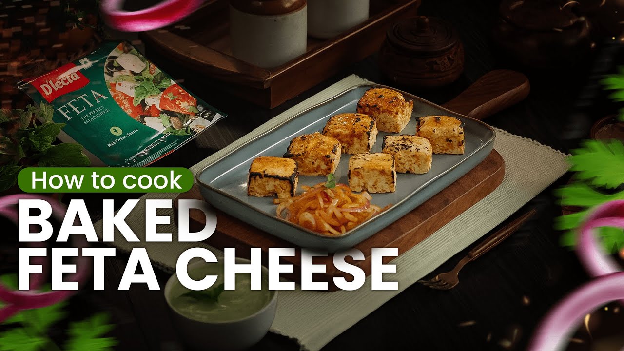 Tandoori Feta Cheese Recipe | Easy Recipes To Make At Home | D'lecta Cheese 