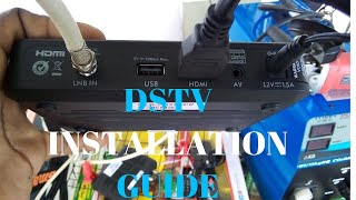 How To Install DStv Decoder