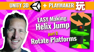 Unity 3D Playmaker Creating Helix Jump - EASY Turn Platform