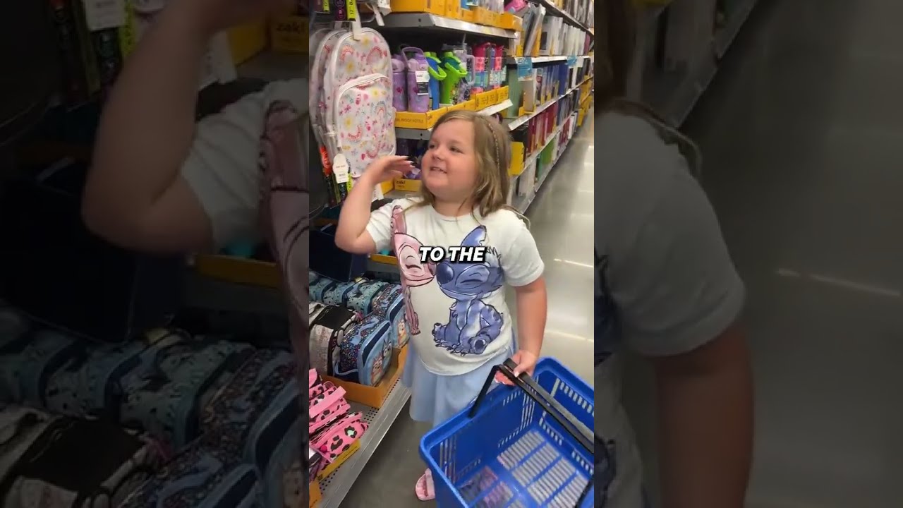 Her Mom Bought Everything She Liked For Going Back To School