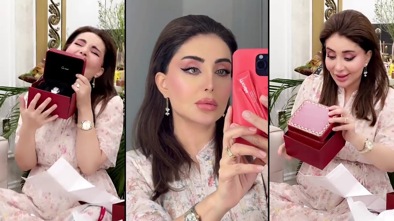 شيماء علي تكشخ وتلبس للاحتفال بعيد ميلادها وفرح واخوها عقيل فاجئوها بهديا ثمينة ❤️