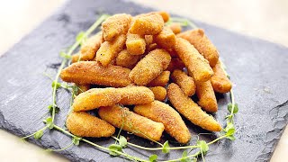 Картошка вкуснее шашлыка - Хрустящая картошечка в кляре