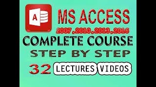 Sir Faisal Lecture 6 to 32 - step by step Complete MS Access Tutorial in Pashto (A to Z) screenshot 5