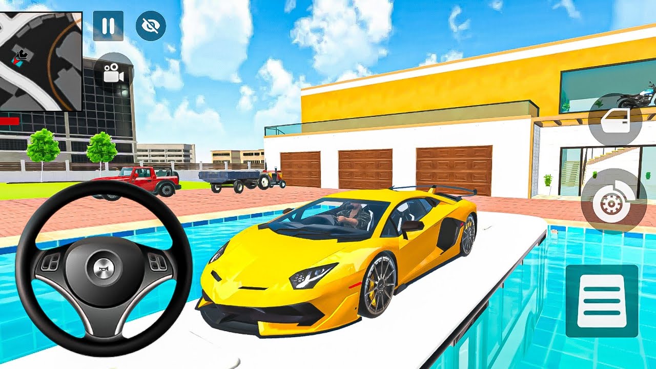 🤩Modified super car Gangster 👿Life in Indian Streets | Open WorldGame game for android💥