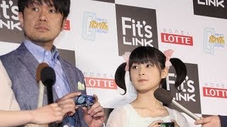 ももち、囲み会見に登場！「Fit's Link×機動戦士ガンダム ザク＆グフ」