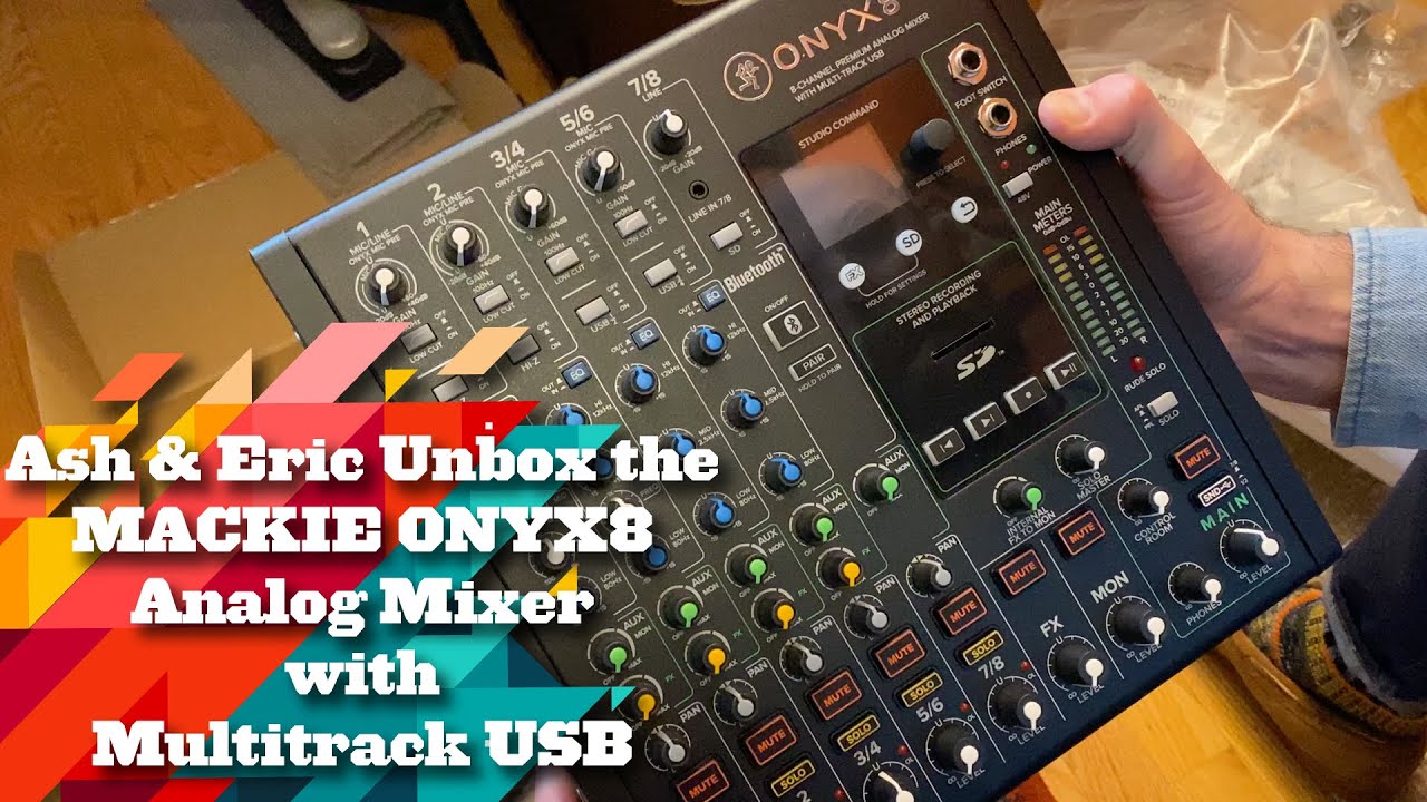 Mackie Across America: Ash & Eric Unbox the Mackie Onyx8 (Ep. 1 of