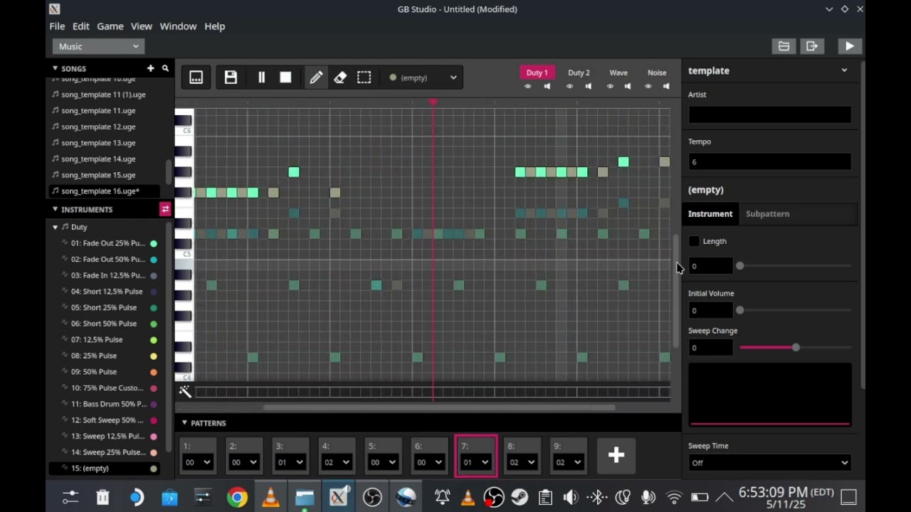 marble madness - beginner race recreated in gb studio