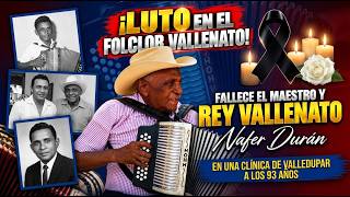 Play video: ¡LUTO EN EL FOLCLOR VALLENATO! FALLECE EL MAESTRO Y REY VALLENATO NAFER DURÁN A LOS 93 AÑOS