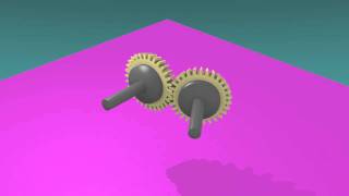 beveled gear test.avi