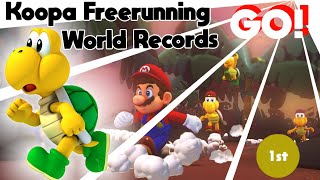 Every Koopa Freerunning World Record in Every Kingdom: Super Mario Odyssey