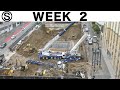 One-week construction time-lapse with closeups: Week 2 of the Ⓢ-series