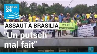 Attaque des lieux de pouvoir au Brésil : 