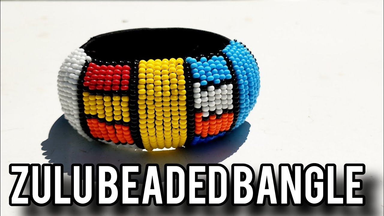 ZULU BEADED BANGLE TUTORIAL