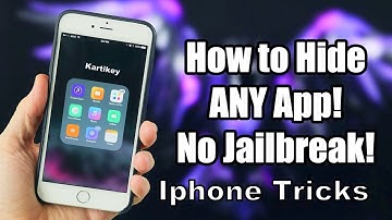 Hide Any App On Iphone | NO JAILBREAK!
