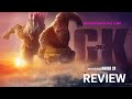 Sk times exclusivegodzilla x kong the new empire review tamil dubbed gxk world premier show