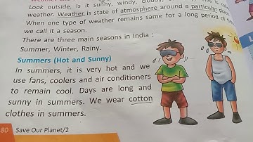 ABN school sub. EVS class-2 chapter 15 Seasons part -1