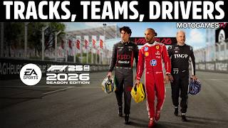 F1 25 2026 Season Pack  Tracks And Teams