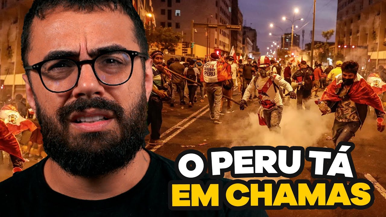 GERAÇÃO Z começou UMA REVOLUÇÃO NO PERU | CORTES do EDSON CASTRO