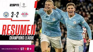 Thumbnail for ¡GOL DE JULIÁN E INCREÍBLE REMONTADA DE LOS CIUDADANOS EN CASA! | Man. City 3-2 Leipzig | RESUMEN