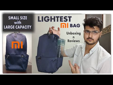 Mi Mini Compact Backpack - Unboxing and Reviews #MiBag