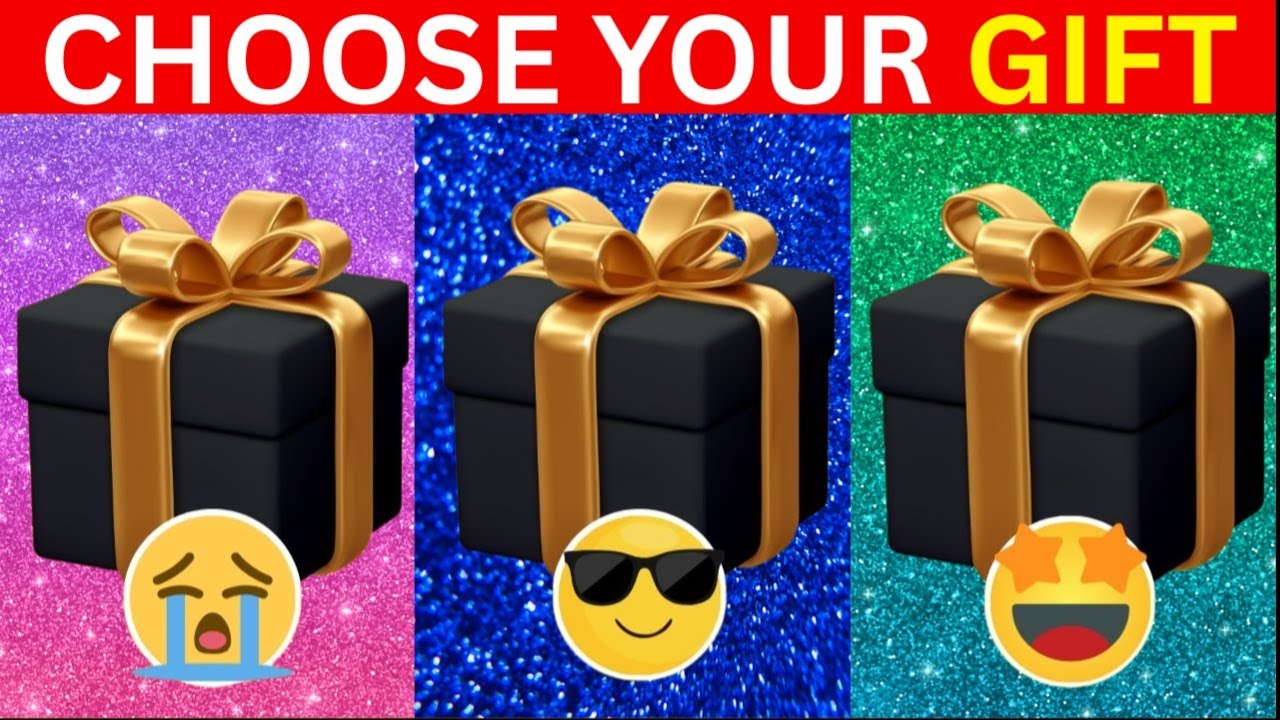 Choose Your Gift - GIFT BOX CHALLENGE: GOOD VS EVIL