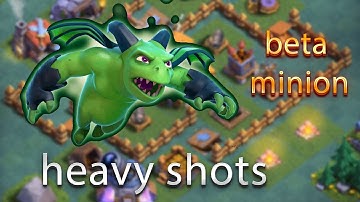 clash of clans builder base beta minion 6 stars attacks