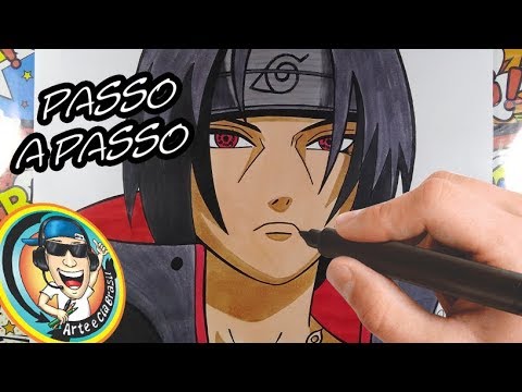 Como Desenhar Itachi Uchiha Naruto Passo A Passo How To Draw Itachi Step By Step