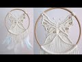 DIY Macrame Butterfly / Dreamcatcher / Wall hanging / 마크라메 나비 / 마크라메 드림캐쳐