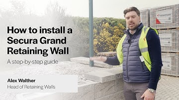 How to Install a Secura Grand Retaining Wall | Step-by-Step Guide with Tobermore