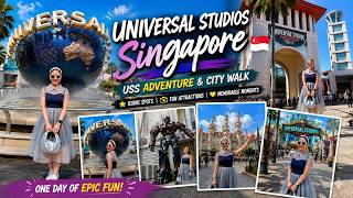 Universal Studios Singapore 🇸🇬 Singapore Travel Vlog