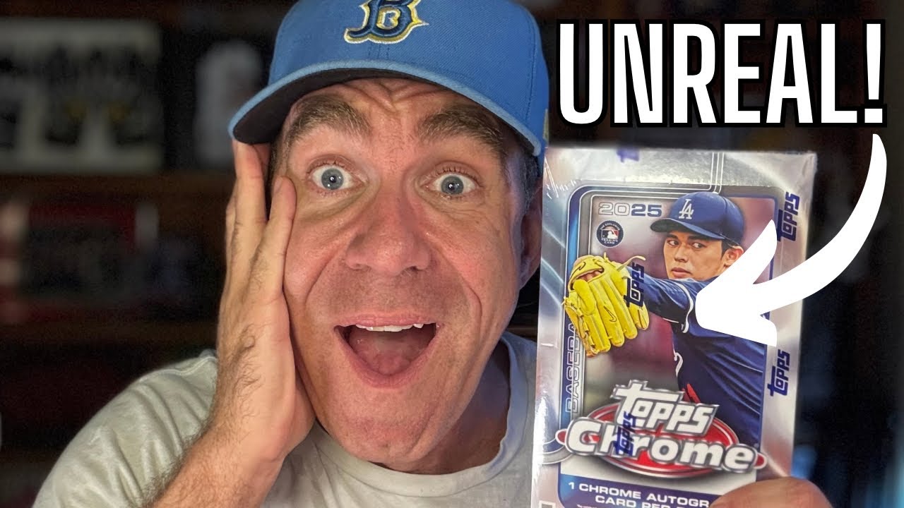 Did I REALLY Just Pull a $900 Redemption From 2025 Topps Chrome Baseball?